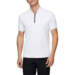 Hackett London Heren Ss Diagonal St Polo, Wit (Wit), S, Wit (wit), S