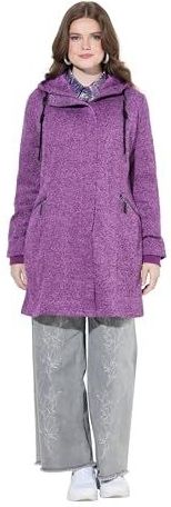 Ulla Popken - Gebreid Vest - Lila