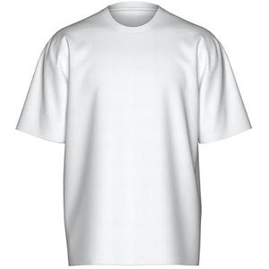 Trigema - TRIGEMA Heavy Oversized T-Shirt - Wit - 1-delig