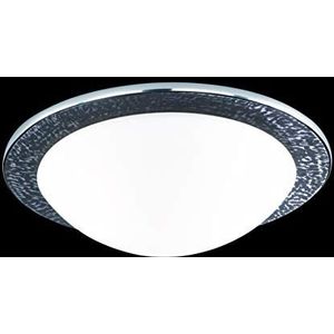 Fischer & Honsel Plafondlamp 2x E27 max. 40W donkerbruin/aluminium