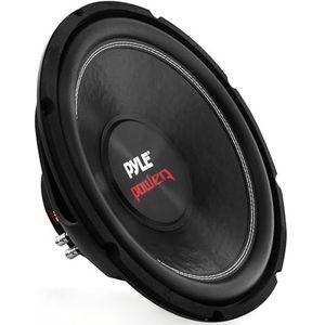 Pyle Subwoofer Auto Luidspreker - Auto Speaker - Zwarte Kunststof Mand - 4 Ohm Impedantie - 800 Watt