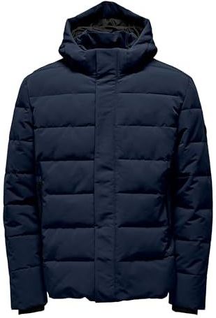 ONLY & SONS Heren Onscayson Puffa OTW Noos, Navy Blazer, XS, navy blazer, x_s