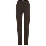Raphaela by Brax - Style PAMINA - Joggingbroek - Donkerbruin - Slim Fit