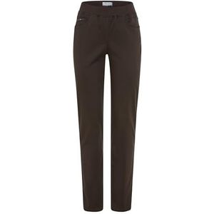 Raphaela by Brax - Style PAMINA - Joggingbroek - Donkerbruin - Slim Fit