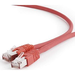 Cablexpert S/FTP Cat6A patchkabel LSZH, rood 1,5 m