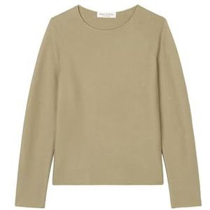 Marc OPolo Damestrui met boothals, slim fit, bruin, XXS