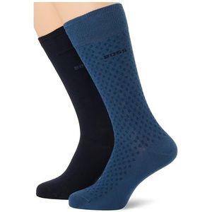 BOSS Heren normale sokken, Open blue., 39-42 EU
