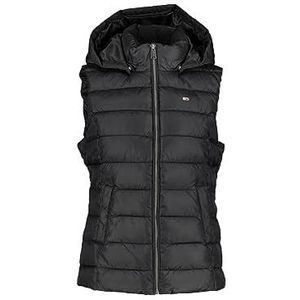Tommy Jeans Dames DW0DW13742 Vesten, Zwart