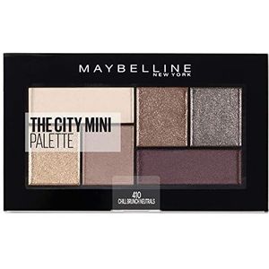 Maybelline New York The City Mini Palette 410 Chill Brunch Neutrals, per stuk verpakt (1 x 6 g)