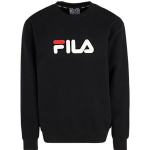 FILA Unisex Kids SORDAL Classic Logo Crew Sweatshirt, Zwart, 146/152, zwart