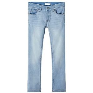 NAME IT Boy X-Slim Fit Jeans, Lichtblauw gebleekte denim, 116 cm
