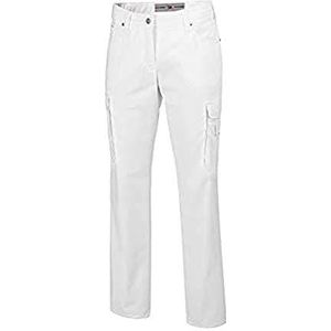 BP 1642-686 dames jeans gemengde stof met stretch wit, maat 42n