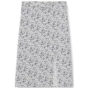 ONLY Onlpiper Life Midi Slit Skirt Noos Ptm, blauw, 3XL