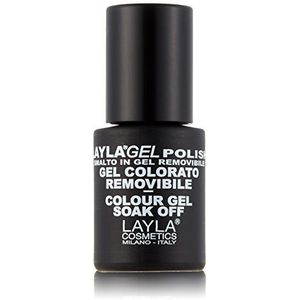 Layla Cosmetics Laylagel Polish Color, cha cha Cherry, per stuk verpakt (1 x 0,01 L)
