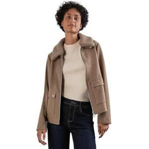 Street One Korte damesjas, Rocky Brown, 46