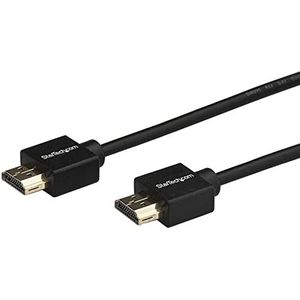 StarTech.com 2m HDMI 2.0 Kabel, 4K 60Hz Premium Gecertificeerde High Speed HDMI Kabel met Ethernet, Ultra HD HDMI Kabel, Lange HDMI Kabel voor TV/Monitor/Laptop/PC, HDMI naar HDMI Video (HDMM2MLP)