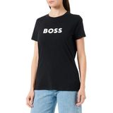 BOSS T-shirt voor dames, zwart 1, M
