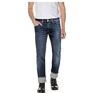 Replay Heren Grover Jeans, 007 Dark Blue, 2832