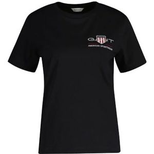 REG Archive Shield SS T-shirt, zwart, XS