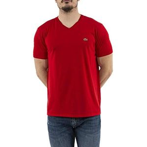 Lacoste T-shirt regular fit heren, Rood, 5XL
