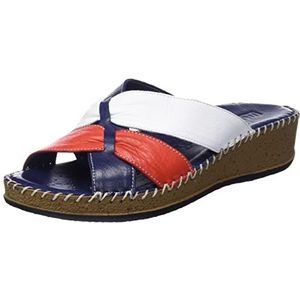 Manitu Dames 120.030.16.211 Slipper, blauw, 37 EU