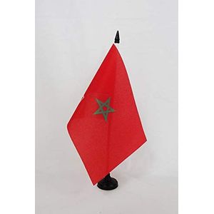 Tafelvlag Frans Protectoraat in Marokko 1912-1956 21x14cm - KLEINE KANTOORVLAG van Frans Marokko 14 x 21 cm - AZ VLAG