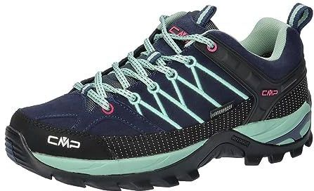 CMP - Rigel Low Wp - Wandelschoenen - Groen - Suède Leer - Waterdicht