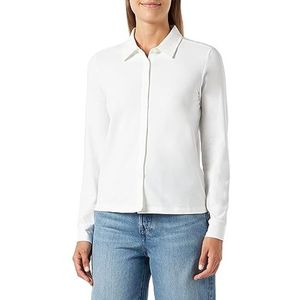 s.Oliver T-shirt voor dames, lange mouwen, wit, maat 42, wit, 42