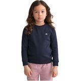 Gant - 806780 - Sweatshirt - Marineblauw - Unisex voor Kinderen - Katoen