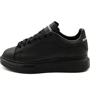 Bonateks DEFRBY100079 Sneakers, uniseks, zwart, 37 EU, zwart, 37 EU Smal