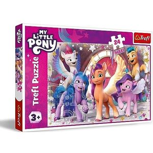 Trefl - Vloerpuzzel - Pony's - 24 Stukjes - 600 x 400 mm
