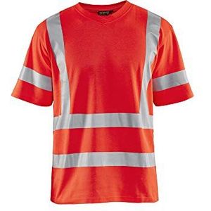 Blaklader 894710705500XL UV T-shirt, High Vis rood, maat XL