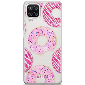 ERT GROUP mobiel telefoonhoesje voor Samsung A12 / M12 origineel en officieel erkend Babaco patroon Donut 002 optimaal aangepast aan de vorm van de mobiele telefoon, gedeeltelijk bedrukt