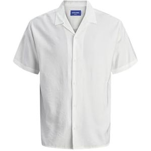 Jorluke Billyburg Resort Shirt Ss, cloud dancer, XL