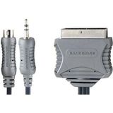 Bandridge VL-6710 Scart-kabel zwart