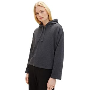 TOM TAILOR Denim Dames Sweatshirt 1036980, 10522 - Shale Grey Melange, S