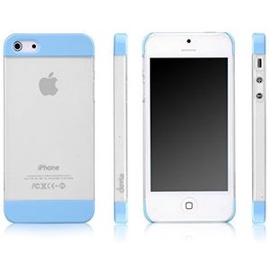 Devia Case Fresh iPhone 5S/SE ID-kaarthouder, blauw, 9 cm, ID-kaartvak