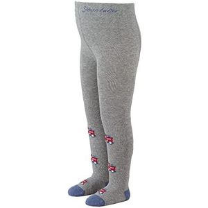 Sterntaler jongens panty brandweer kniekousen, zilver, gemêleerd, 86