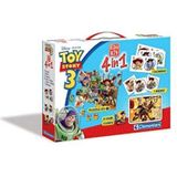 Clementoni - 13709-Edukit 4-in-1 Toy Story 3 - Educatief spel