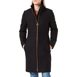 Love Moschino Dames Full Zipped Coat_Heart-Shaped Zip-Slider mantel