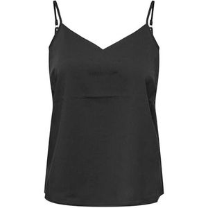 Onlnova Life Vis Tayla Singlet Solid, zwart, S