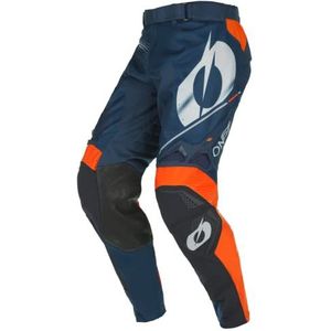 O'NEAL | Motocrossbroek | Moto Enduro | Strak, lichtgewicht ontwerp, ademende mesh voering | Hardwear Haze V.22 Pants | Adult | Blauw Oranje | Maat 34/50