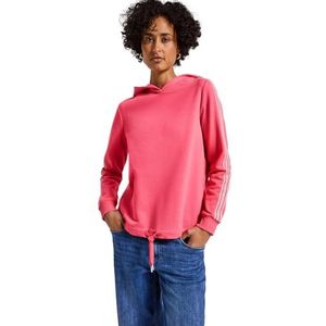 Street One Dames Hoodie met gallon strepen in Roze, in size: 34