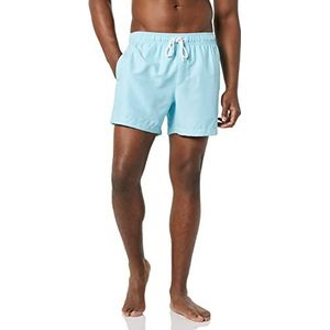 Amazon Essentials heren Zwembroek van 13cm met Gaasvoering, Boardshorts, Badpak voor Zwemmen en op het Strand, Licht Blauw, 40