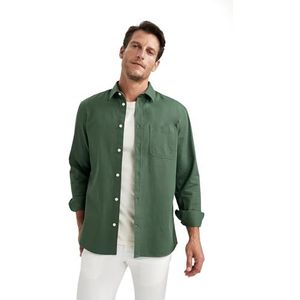 DeFacto Herenshirt, groen, S
