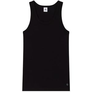 Petit Bateau Tanktop dames, Zwart, XXS