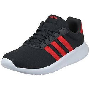 adidas Lite Racer 3.0 heren Sneaker, core black/better scarlet/ftwr white, 39 1/3 EU