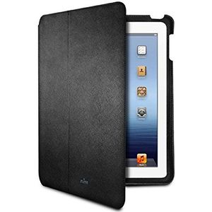 Puro Folio 9.7""map zwart - beschermhoezen voor tablet (24,6 cm (9,7), rugleuning, zwart, kunstleer, Apple, iPad 2 New iPad)