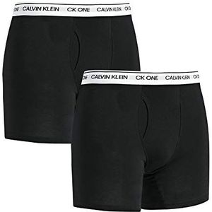Calvin Klein Heren bikini (2 stuks), Zwart W/Wit Wb, L