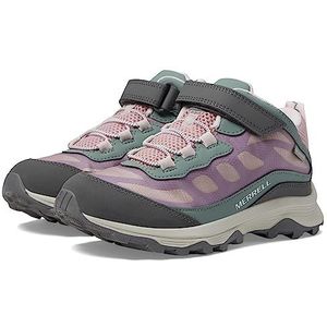 Merrell Unisex-kind Moab Speed Mid a/C waterdicht (peuter/kleine grote kinder) wandelschoen, Lichtroze, 11 Big Kid